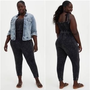 Torrid Washed Jumpsuit